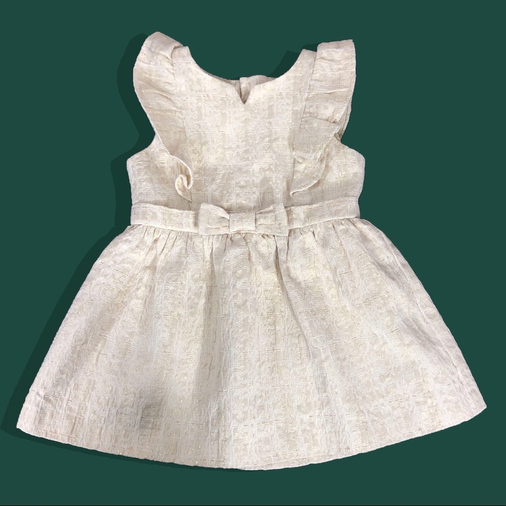 EUC OshKosh 18 M Christmas Infant Party Dress